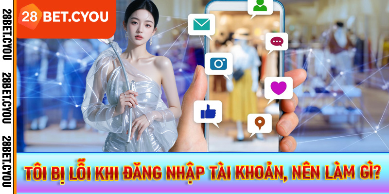 Tôi bị lỗi khi đăng nhập tài khoản, nên làm gì?
