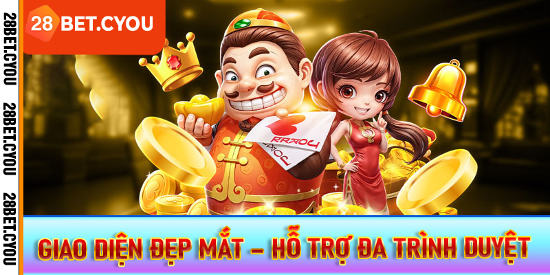 Giao diện đẹp mắt – Hỗ trợ đa trình duyệt