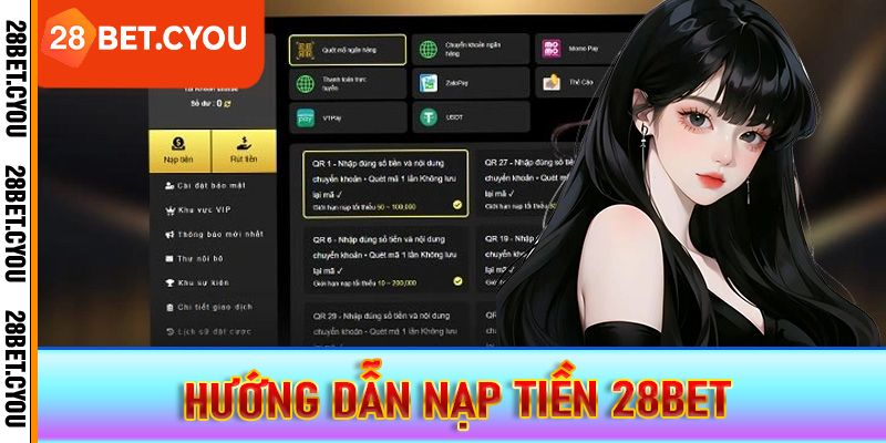 nạp tiền 28BET